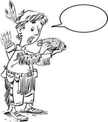 Boy biting into a hamburger. Indian boy about eating sandwich