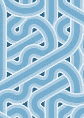 Colour Hexagon Tile Connection art background design illustration