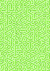 Fototapeta premium Colour Hexagon Tile Connection art background design illustration