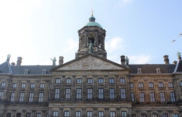Fototapeta na wymiar A historic building in Brussels