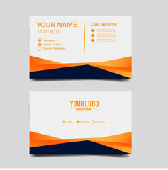 Vector Modern Creative and Clean Business Card Template.Stationery Design.Modern minimalist business card template. Corporate Business Card Design vector simple style. Branding, stationary.vector eps 