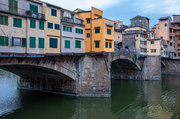 Fototapeta na wymiar Toscana - Firenze, Ponte vecchio