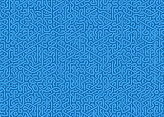 Fototapeta premium Colour Hexagon Tile Connection art background design illustration