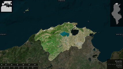 Bizerte, Tunisia - composition. Satellite © Yarr65