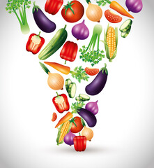 fresh organic vegetables, healthy food, healthy lifestyle or diet