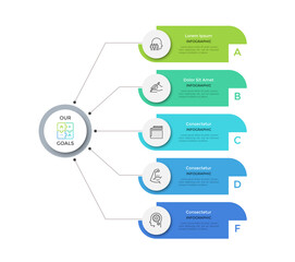 Modern Infographic Vector Template