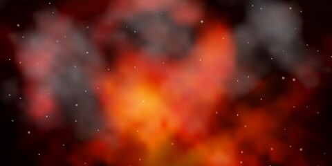 Fototapeta premium Dark Pink vector background with colorful stars. Colorful illustration with abstract gradient stars. Theme for cell phones.