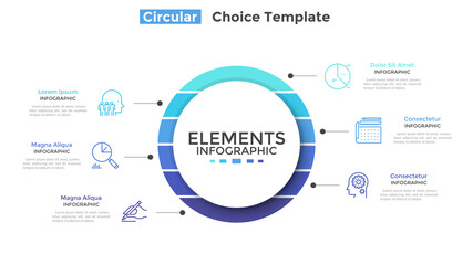 Modern Infographic Vector Template
