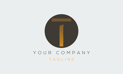 Letter T Logo Design, Creative Modern Icon T