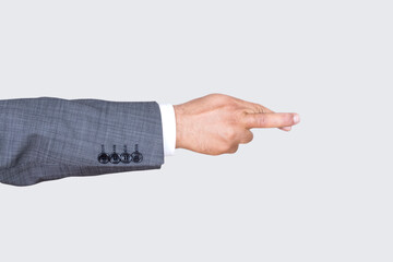 Obraz premium business man handshake