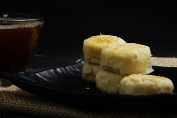 Bakpia, a typical sweet cake from Yogyakarta, Indonesia that made from mung beans