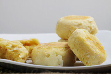 Bakpia, a typical sweet cake from Yogyakarta, Indonesia that made from mung beans