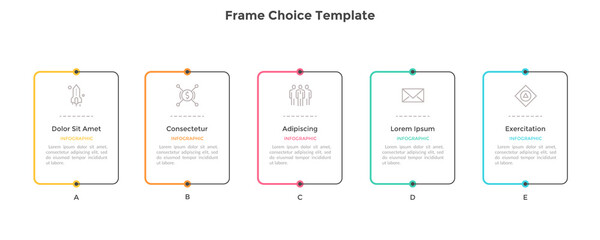 Modern Infographic Options Template