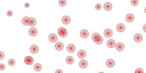 Light Red vector texture with disks.