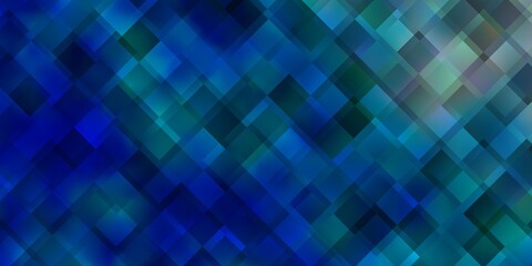 Light BLUE vector texture in rectangular style.