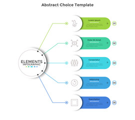 Modern Infographic Options Template