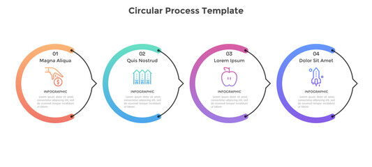 Modern Infographic Vector Template