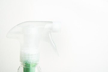 Transparent Nozzle Liquid Spray Plastic Dispenser Bottle