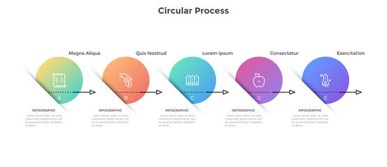Modern Infographic Vector Template