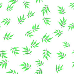 Texture with flowers and plants. Floral ornament. Original flowers vector pattern.