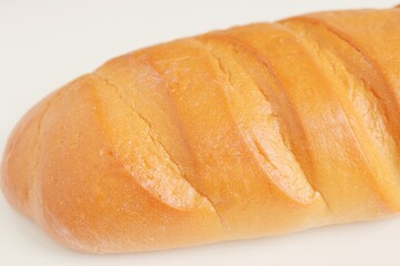 barra de pan recién hecho, baguete,  pan de torrijas, pan tierno, sabroso, panadería, 