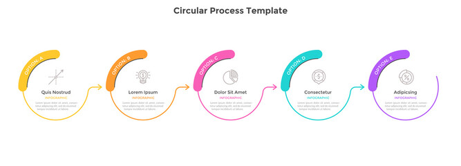 Modern Infographic Vector Template