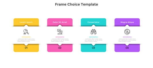 Modern Infographic Options Banner