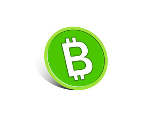 Illustration of virtual currency. Bitcoin, etc.  仮想通貨のイラスト　ビットコインなど