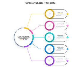Modern Infographic Options Banner