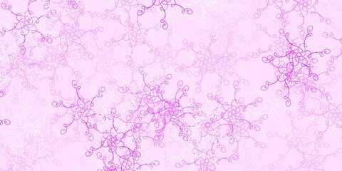 Light Purple vector backdrop with bent lines.
