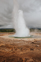 geyser in Iceland