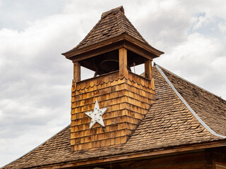Exterior view of the Torrey Pioneer Schoolhouse