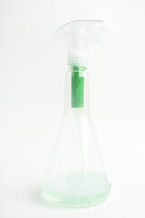 Transparent Liquid Spray Plastic Dispenser Bottle