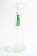 Transparent Liquid Spray Plastic Dispenser Bottle