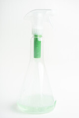 Transparent Liquid Spray Plastic Dispenser Bottle
