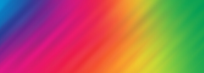 An abstract rainbow colored motion blur background image.