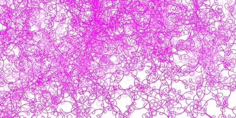 Light Pink vector pattern with lines.