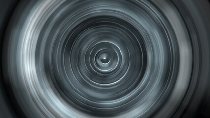 Computer generated a funnel of blur soft waves. 3D rendering backdrop with radial spin.