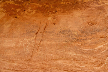 Naklejka premium Beautiful landsacpe along the Pioneer Register of Capitol Reef National Park