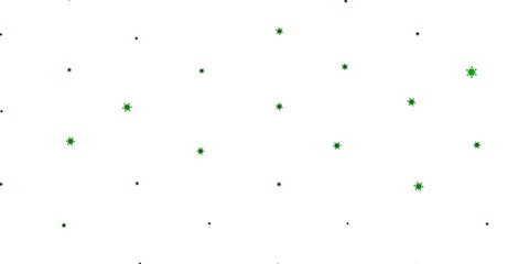 Light green vector pattern with coronavirus elements.