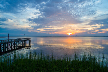 Gulf coast sunset 
