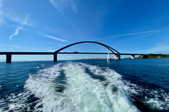 Motorboot auf der Ostsee