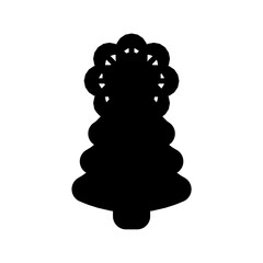 Christmas tree icon