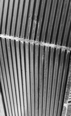 close up of a metal pipe