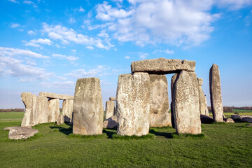 Stonehenge in the summer