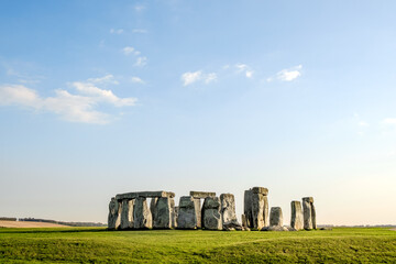 Stonehenge in the summer