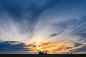 Stonehenge at solstice