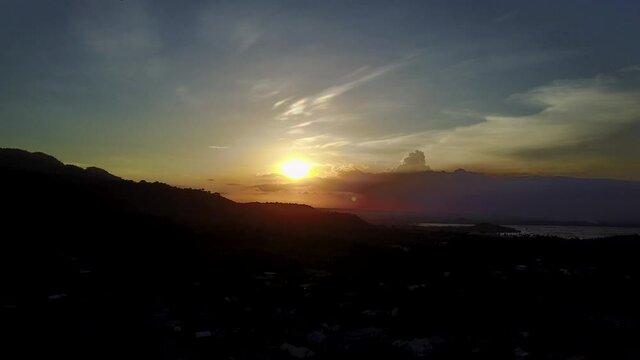 Mount Makiling Sunset Drone Footage