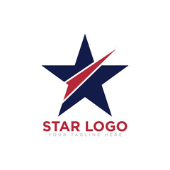 Star Logo Design Vector Template