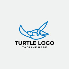 Fototapeta premium turtle logo icon vector isolated